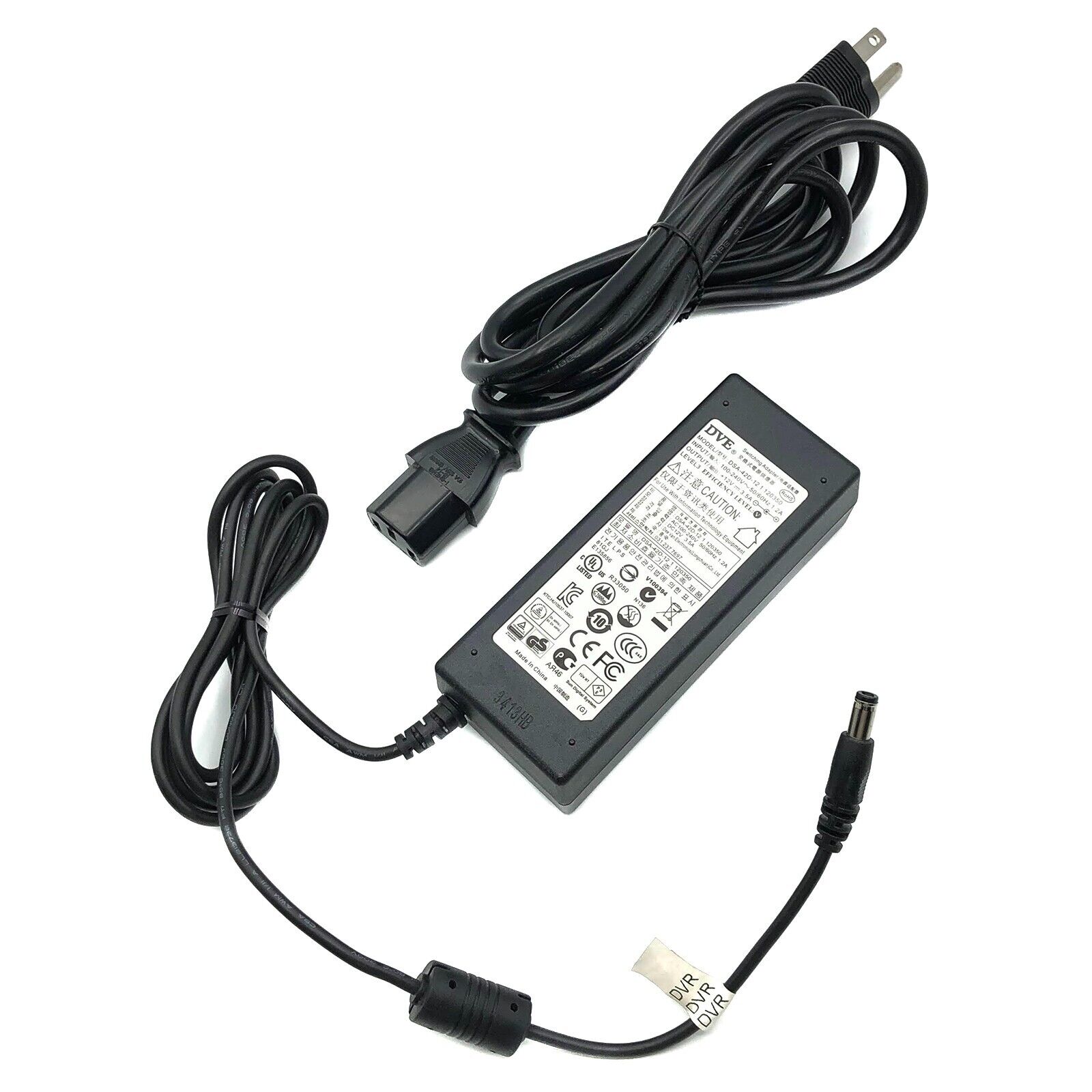 *Brand NEW*Genuine DVE 12V 3.5A 39W AC Switching Adapter Model DSA-42D-12 1 120350 Power Supply - Click Image to Close